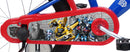 Bicicletta per Bambini 16" Transfromers Freni Caliper e Stabilizzatori in Acciaio Hi-Ten Blu e Rosso