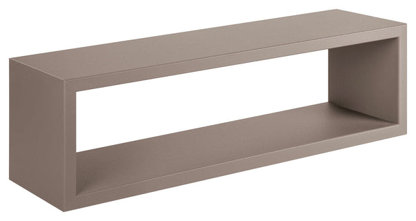 Mensola da Parete 60x18x15,5 cm in Fibra di Legno Regolo Marrone Talpa sconto