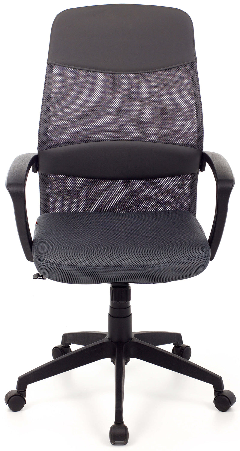 Poltrona da Ufficio Direzionale in Tessuto Network Grigia