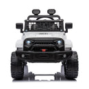 Macchina Elettrica per Bambini 12V Baby Fuoristrada Bianca