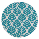 Set 6 Sottopiatti Tondi Ø33x2 cm  in Polipropilene VdE Tivoli 1996 Bali Leaf