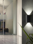 Applique da Esterno a LED 6W+6W 3000K Sovil Grigio