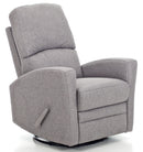 Poltrona Relax da Allattamento Reclinabile Manuale in Tessuto Mamy Grigia