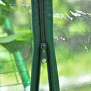 Serra da Giardino in PVC Trasparente 143x143x195 cm 