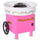 Machine à barbe à papa en plastique rose 450W