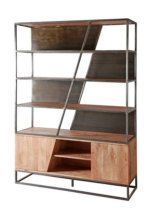 Libreria 2 Ante 145x40x198h cm Janak sconto