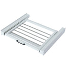 Kit di Congiunzione Supporto per Lavatrici e Asciugatrici con Ripiano Stendino Estraibile