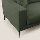Divano 2 Posti 166x95x91 cm in Tessuto Verde