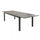 Table extensible Cuba 220/280x100x75 h cm en aluminium taupe