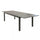 Table extensible Cuba 220/280x100x75 h cm en aluminium taupe