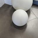 Sfera Solare Luminosa a LED 6000K da Giardino Ø30 cm in Polietilene Sined Luce Bianca