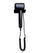 Asciugacapelli Professionale Compatto Vama PRO HAIR Motore Digitale Brushless 1500W con Base Murale Nero