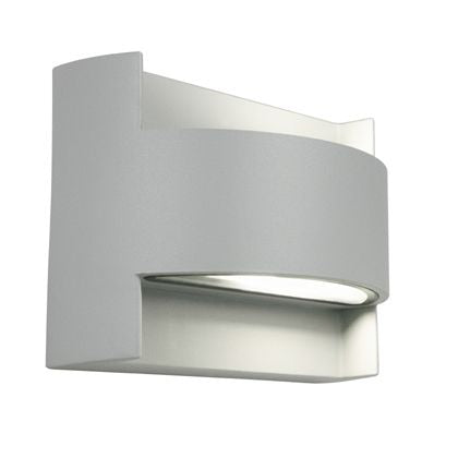 sconto Lampe murale à émission haute et basse couleur aluminium pour l'extérieur Umbe Sovil Line