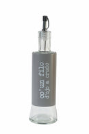 Menage 5 Pezzi in Vetro con Stand in Metallo VdE Tivoli 1996 Spqr