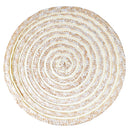 Set 6 Tovagliette Ø38 cm  in Paglia e Carta VdE Tivoli 1996 Spiral