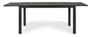 Tavolo Allungabile Hilde 140-210x77 cm Antracite in Alluminio