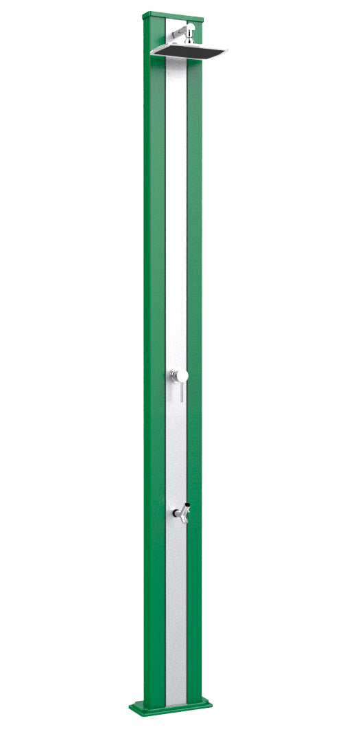 prezzo Douche de jardin Arkema Spring S Mitigeur Vert Foncé Bande Inox