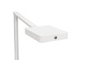 Lampada da Tavolo da Interno a LED in Metallo Bianco Opaco