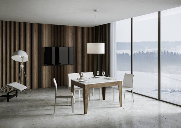 online Table extensible 120-180x90x77 cm Cico Mix Frêne Blanc