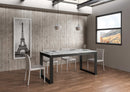 Tavolo Allungabile 160-420x90x77 cm Tecno Evolution Marmo