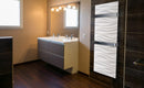 Scaldasalviette da Bagno in Vetro Temperato 120x46cm 1200W CheminArte Onda