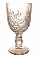 Set 6 Calici in Vetro 340 ml Villa d'Este Home Tivoli Coral Provence