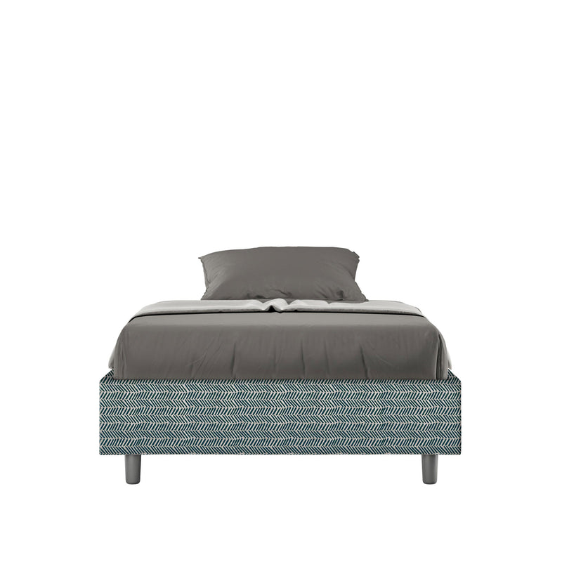 Letto 1 Piazza e Mezzo Azelia Aragona 8 Blu Varie Misure