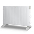 Termoconvettore Elettrica 2500W Portatile Bianco