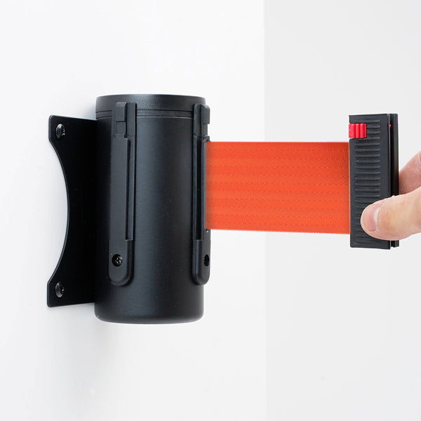 sconto Tendinastro da Parete 3 m con Clip di Chiusura Nastro Arancio