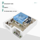 Deumidificatore d'Aria 19,2 Litri 1010W 2 Velocità Bianco