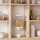 Contenitore Dispenser per Cereali Frutta Secca 1 Kg Bianco