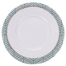 Set 6 Sottopiatti Tondi Ø33x2 cm  in Polipropilene VdE Tivoli 1996 Bali Leaf