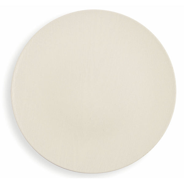 Lot de 6 sets de table en plastique Ø 33 cm VdE Tivoli 1996 Bois Blanc Brillant online