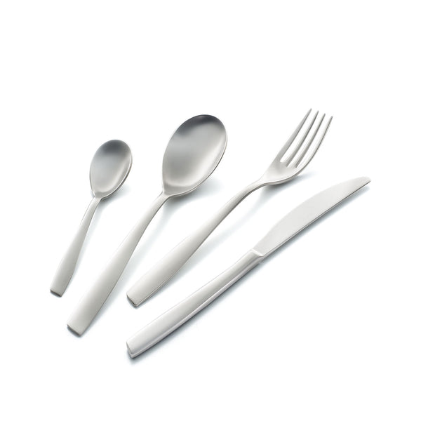 sconto Ménagère 24 pièces en Inox Sablé Eme Eleven