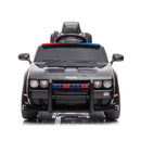 Macchina Elettrica della Polizia per Bambini 12V Dodge SRT Police Nera