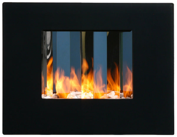 Cheminée Bioéthanol Murale 67x52 cm Vannini Gauguin Noir sconto