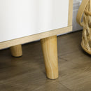 Mobile TV fino a 65” 150x30x42 cm in Legno truciolare Bianco e Legno