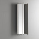 Specchio Orientabile in 48x5x140cm TFT Giro Argento