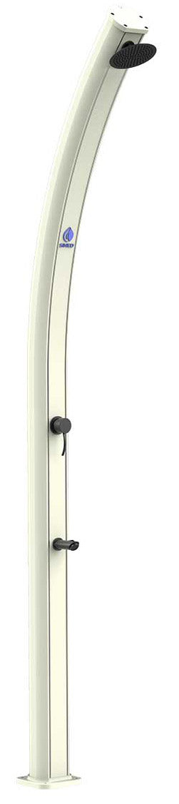 sconto Douche Solaire de Jardin 25L Sined Emi Bianca Mitigeur et Lave Pieds