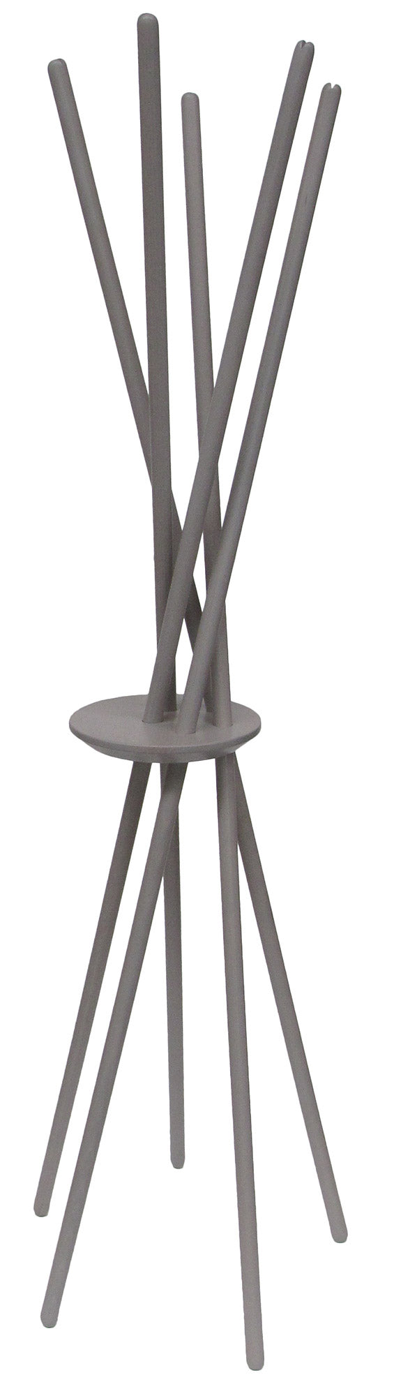 Portemanteau 172x53x48 cm en bois gris clair prezzo