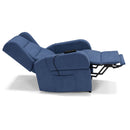 Poltrona Alzapersona Elettrica 71x79x106 cm in Tessuto Bilbao Blu