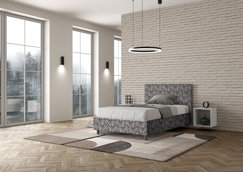 Letto 1 Piazza e Mezzo Adele Era 09 Blu Varie Misure