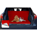 Salvabaule Auto per Cani Gatti Doubleface rosso/grigio chiaro