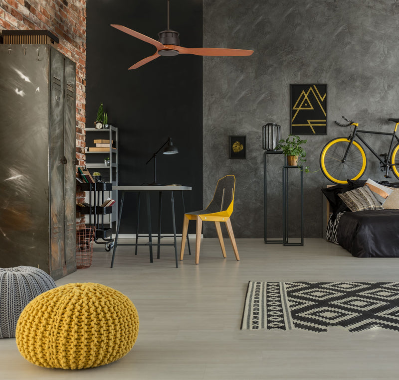 Ventilatore da Soffitto con 3 Pale e LED Ø152 cm 3 Velocità Martec Governor Bianco