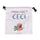 Sac Pois Chiches 25x25 cm en Coton VdE Tivoli 1996 Le Travisate Blanc