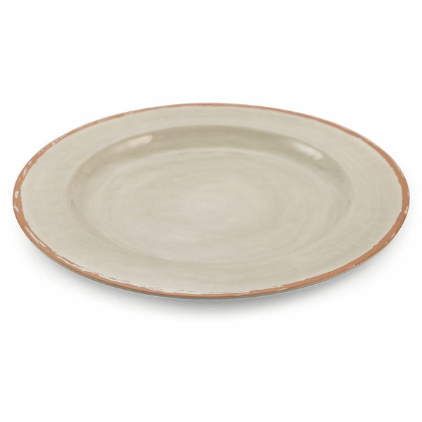 Service d'assiettes plates 6 pièces en mélamine Ø 28 cm VdE Tivoli 1996 Baita Gris sconto
