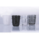 Set 4 Bicchieri Acqua Vis à Vis Stones in Vetro VdE Tivoli 1996 4 Colori Differenti