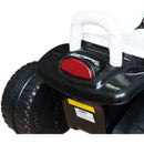 Mini Moto Elettrica per Bambini 6V Police Polizia Nera