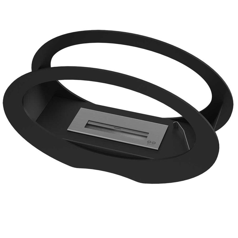 Camino a Bioetanolo da Pavimento 50x16,2 cm Flig Philadelphia Nero