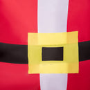 Babbo Natale Gonfiabile Luminoso 155x85x240 cm con  Luci LED